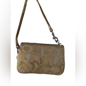 Coach Sparkling Wristlet